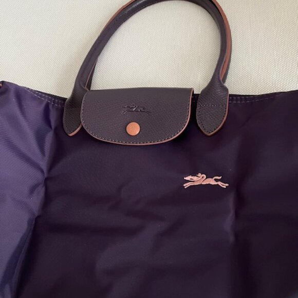 Longchamp Le Pliage Club Medium Shoulder Tote Handbag - Picture 4 of 6